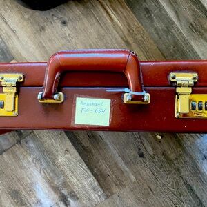 Vintage briefcase Stradelina 8.5/10 Genuine Leather real